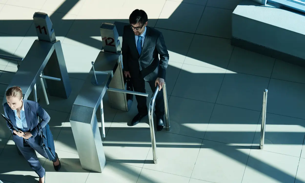 High secure Turnstile gate Installation Brunei | TekyDoct